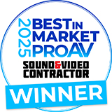 Pro AV Best in Market Awards with AV Technology.