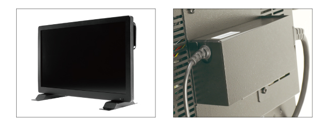 Optional upright stand [Model number: SG_STD] and AC adapter holder[Model number: HLDR_001]