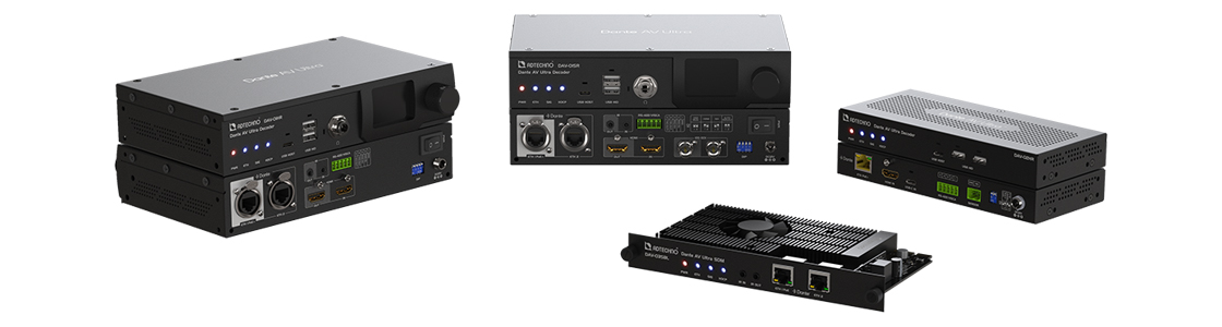 Dante AV Ultra対応