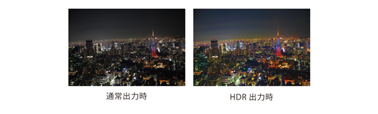 HDCP(2.2/1.4)/HDR/CEC/ARC対応