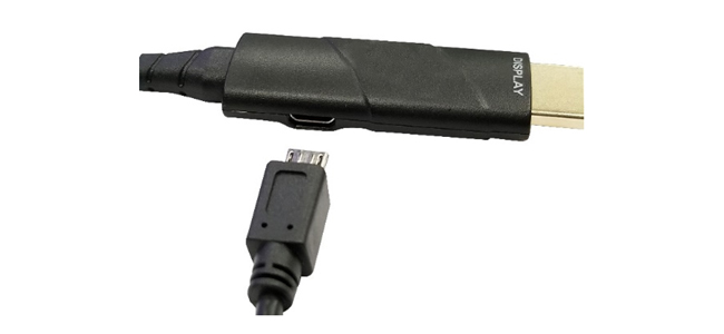 Power supply through USB