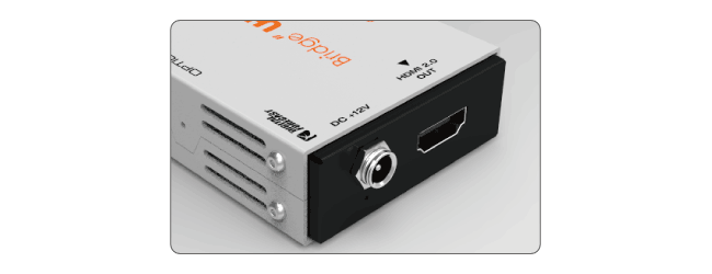UHD_HQS | 4K UHD対応 HDMI 2.0→クワッド3G-SDIコンバーター