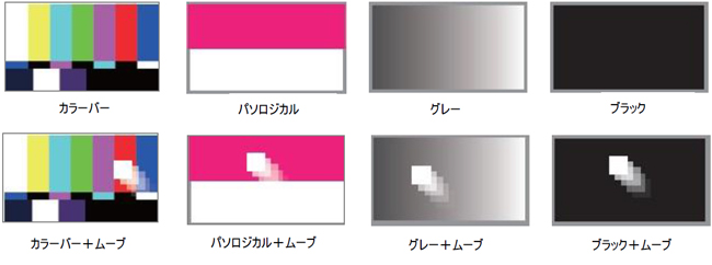 テストパターンジェネレーター機能