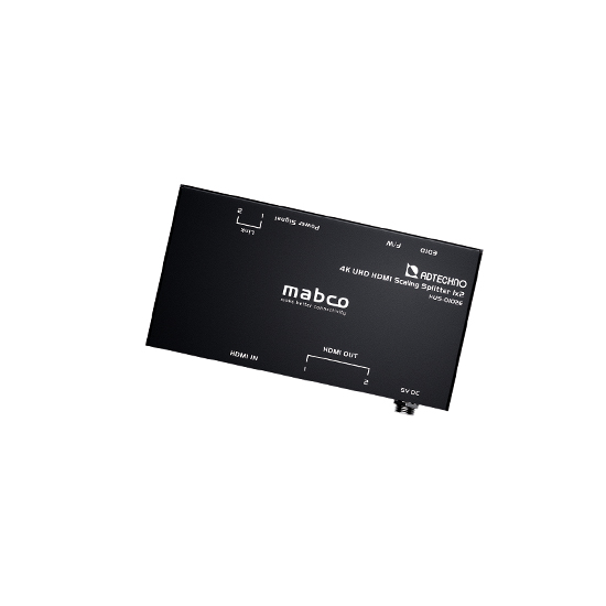 HUS-0102E | スケーリング機能搭載 業務用薄型HDMI 2.0a 2分配器