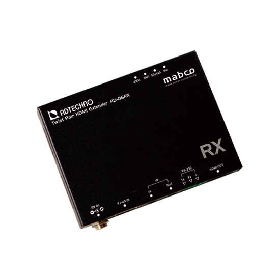 HD-06RX | HDMI信号を非圧縮で伝送可能なHDBaseT™ HDMI HD-06RX | HDMI信号を非圧縮で伝送可能なHDBaseT™ HDMI