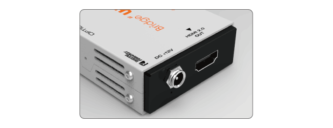 UHD_M_HOT | 超小型軽量4K UHD対応HDMI2.0光延長器 送信機 | ADTECHNO 