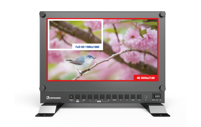 UH1250S | 12G-SDI対応4K Ultra HD 12.5型IPS液晶パネル搭載 業務用 ...