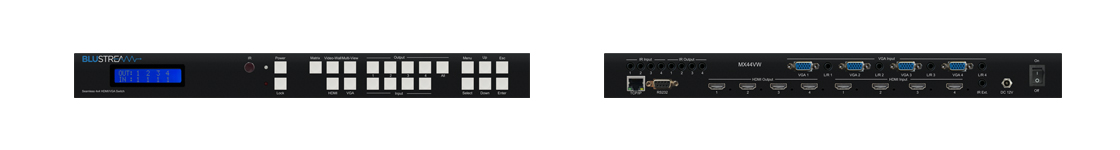 4入力4出力HDMI/VGAマルチビューワマトリックススイッチャー | ADTECHNO Inc. エーディテクノ
