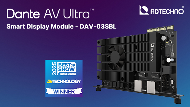 ［InfoComm 2025］でBest of Show受賞！