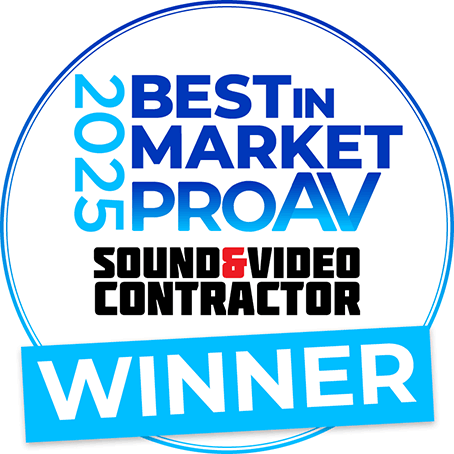 Best in Market Awards 2025 Sound & Video Contractor WINNER