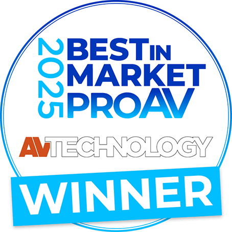 Best in Market Awards 2025 AV Technology WINNER