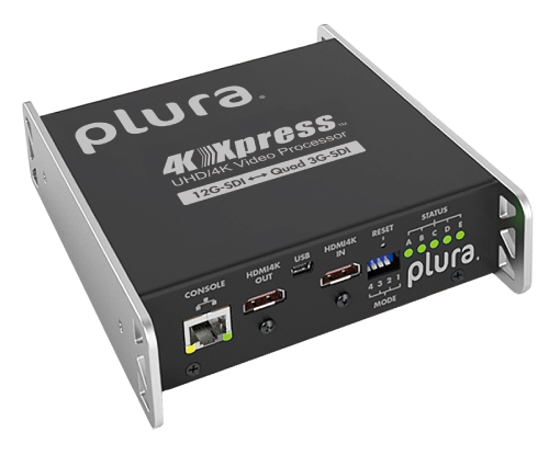 12G-SDIマルチフォーマット対応ビデオプロセッサー「4KXpress