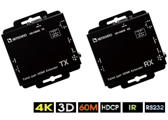 HDBaseT™ HDMIエクステンダー「HD-06HE」 | 製品情報 | ADTECHNO エー 